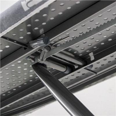 УЦЕНКА Доска гладильная «Ника 11 тефлон», 122×40 см, регулируемая высота до 100 см, МИКС