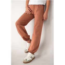 Брюки джоггеры из футера для девочки Happyfox