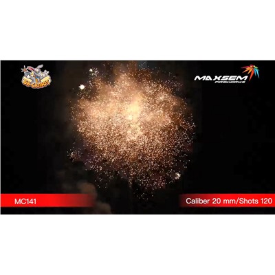 Фейерверк MC141 Радостная картина / Moving Painter (0,8" х 120)