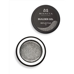 MANITA Гель моделирующий для ногтей светоотражающий / Builder Gel Reflective №01, 15 мл 28230