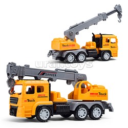 Машина "Автокран" инерционный, под колпаком