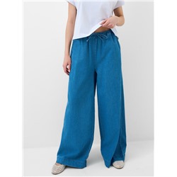 Брюки текстильные джинсовые для женщин