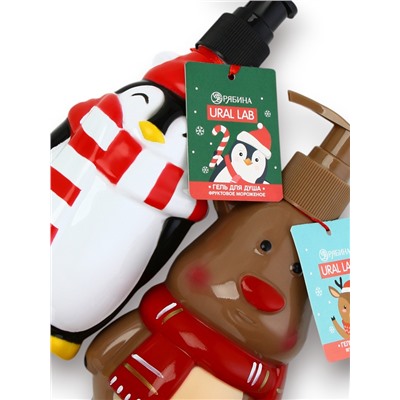 Гель для душа новогодний фигурный, 2 шт. × 300 мл, Ural Lab