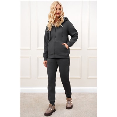 Женский костюм из футера с начесом Happyfox