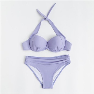 Купальник женский раздельный MINAKU «Classic», размер 44, цвет сиреневый