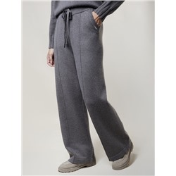 Прямые брюки из пряжи с кашемиром