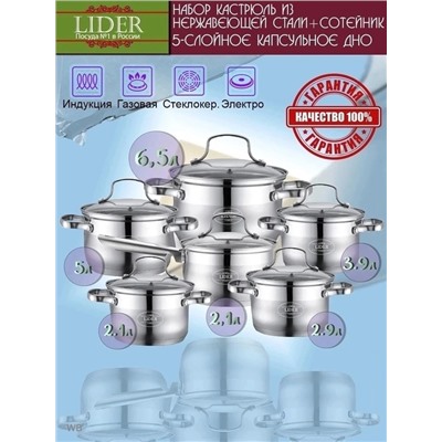 Набор кастрюль #22965971
