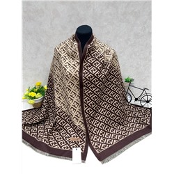 Мягкий палантин из кашемира мультицвет