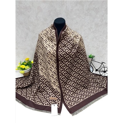 Мягкий палантин из кашемира мультицвет