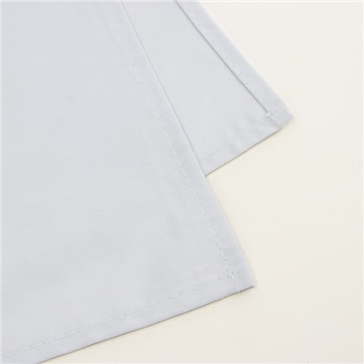 Пододеяльник 2-спальный «Этель», 175×220 см, светло-серый, сатин