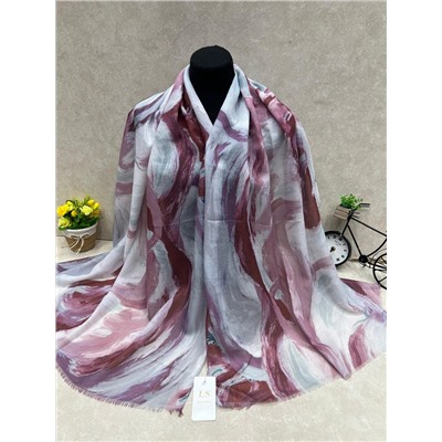 Легкий платок на голову и шею, мультицвет