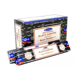 SATYA Ароматические палочки Black Diamond 15г.*12уп