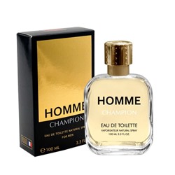 Туалетная вода мужская Homme Champion, 100 мл (по мотивам 1 Million (P.Rabanne)