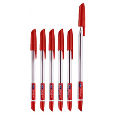 Ручка шариковая LINC "Corona" красная 0.7мм 3002N LINC