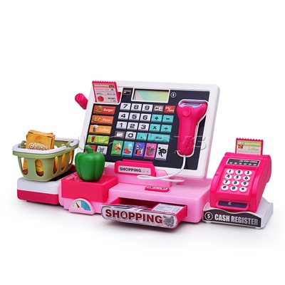 Игровой набор "Касса. Магазин дома" с аксессуарами, в коробке