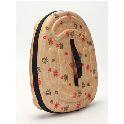 Складная сумка - переноска большая, 42.5×37.5×29.5 см, материал EVA, бежевая