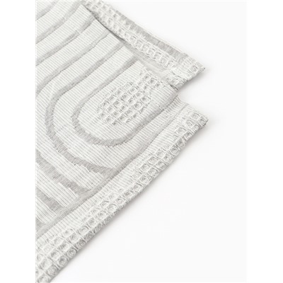 Плед «Этель» Cotton, 150×240 см, серый, хлопок 100%