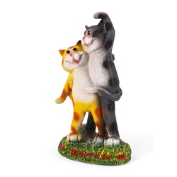 Садовая фигура из полистоуна «Кошки», 18×12×32 см