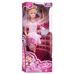 Кукла София 29см, (руки и ноги сгиб., балерина, аксесс,) в коробке