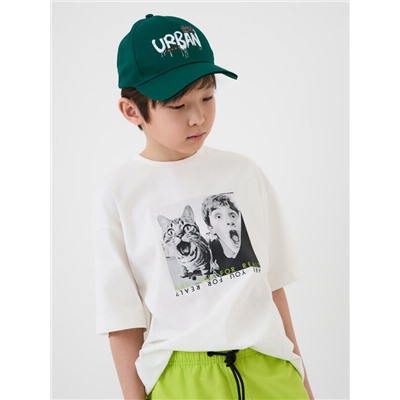 Кепка текстильная для мальчиков