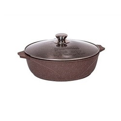 Жаровня 6л АП Гранит brown арт.36806