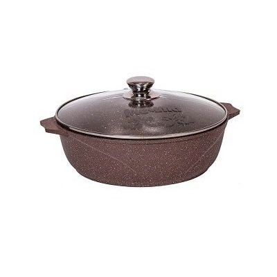 Жаровня 6л АП Гранит brown арт.36806
