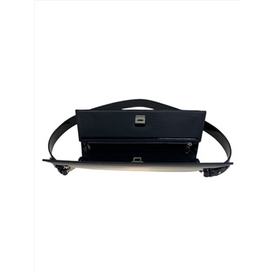 Женская сумка из натуральной кожи, цвет  черный