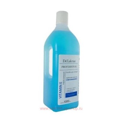 De'Lakrua Жидкость для снятия лака с ацетоном Polish Remover 1000 мл