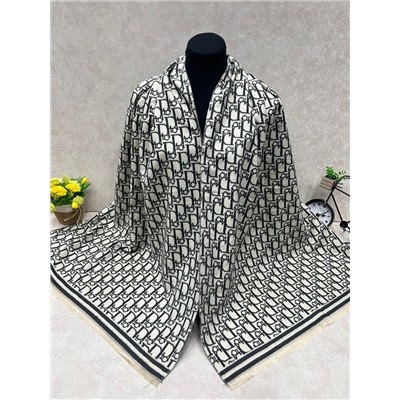 Тёплый палантин из кашемира, мультицвет