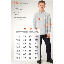 Рубашка-поло с длинным рукавом для мальчика Happyfox