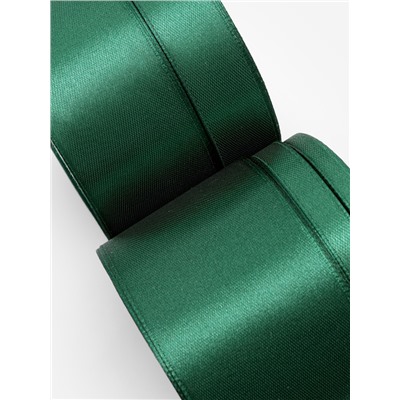 Атласная лента, набор 5 шт., 6/10/20/40/50 мм, 23±1 м, изумрудная №128