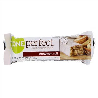 ZonePerfect, Питательный батончик, корица, 12 шт., 50 г (1,76 унции) каждый