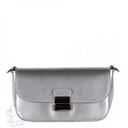 Сумка женская кожаная 56049BD silver Baidou