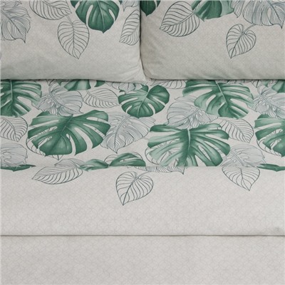 Постельное бельё 2-спальное LoveLife «Монстера», бязь