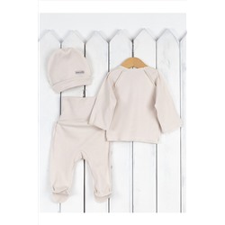 Комплект (Распашонка+Ползунки+Шапочка) BABY BOOM, 1029629