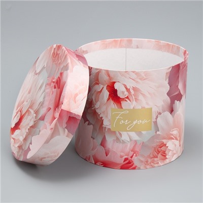 Набор коробок для цветов 4 в 1, упаковка подарочная, «Нежные цветы», 14×14×13 см - 20×20×17.5 см