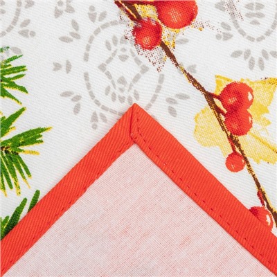 УЦЕНКА Скатерть Этель "Рождественский бал "150х180 см, хлопок 100%