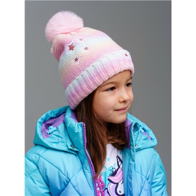 Шапка трикотажная для девочек