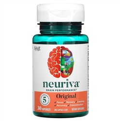 Schiff, Neuriva Brain Performance, Original, 30 Capsules