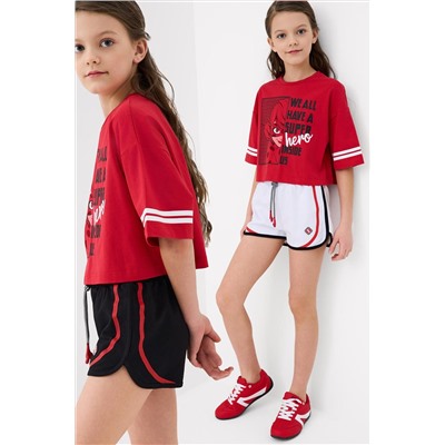 Шорты трикотажные для девочек, 2 шт в комплекте PLAYTODAY, 1240660