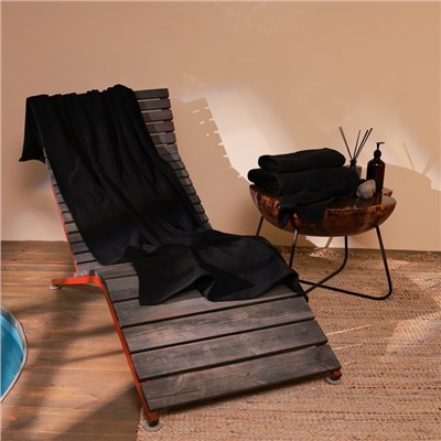 Полотенце махровое SL HOME: Waffle «Дарк Маре» 90×150 см, 100% хлопок, 490 г/м²