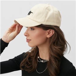 Кепка MINAKU «Heart», бежевая, размер 56-58