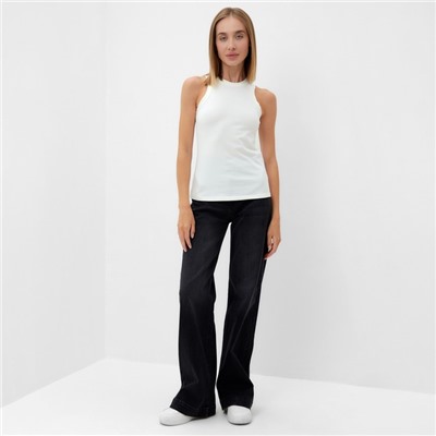 Майка женская MINAKU: Basic line, размер 48, цвет экрю