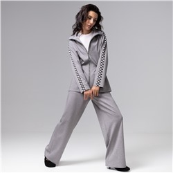 Брюки с карманами спереди, Красота в движении (серые)