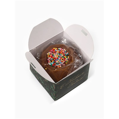 Шоколадная бомбочка с маршмеллоу «С новым годом», 38 г