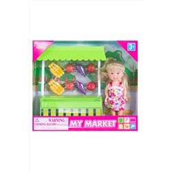 Игровой набор "Paula. На рынке", ларёк с фруктами Игрушки разных брендов, 267914