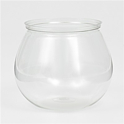 Аквариум круглый пластиковый, 1.2 литра