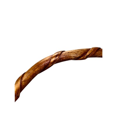 Корзина плетёная для хранения, 27×21×11 см, ручка h=17 см, лоза, коричневая