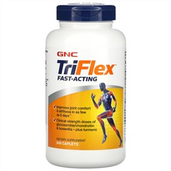 GNC, TriFlex, быстродействующий, 240 капсул