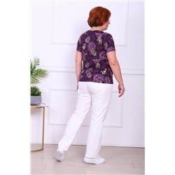 Петуния - футболка сиреневый